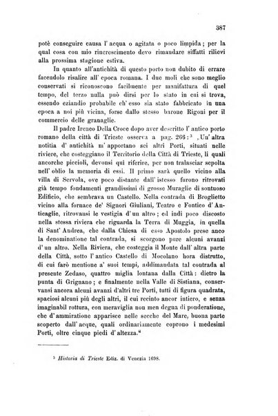 L'Archeografo triestino raccolta di opuscoli e notizie per Trieste e per l'Istria