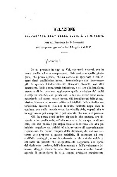 L'Archeografo triestino raccolta di opuscoli e notizie per Trieste e per l'Istria