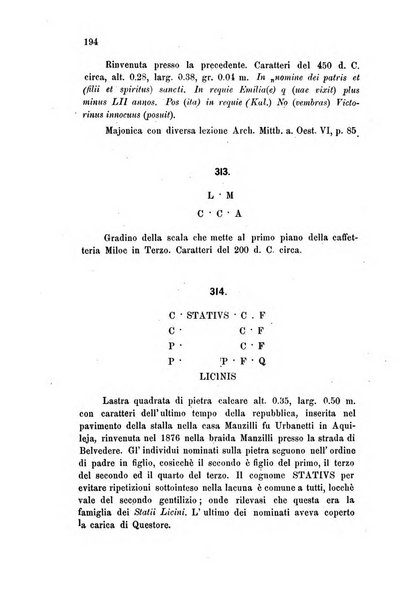 L'Archeografo triestino raccolta di opuscoli e notizie per Trieste e per l'Istria