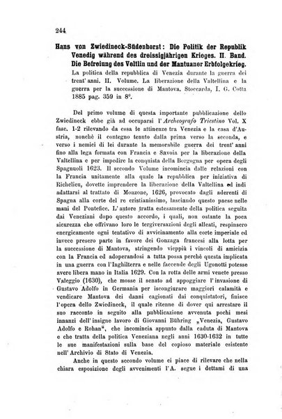 L'Archeografo triestino raccolta di opuscoli e notizie per Trieste e per l'Istria