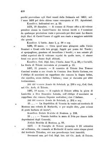 L'Archeografo triestino raccolta di opuscoli e notizie per Trieste e per l'Istria