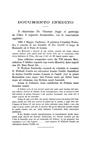 L'Archeografo triestino raccolta di opuscoli e notizie per Trieste e per l'Istria