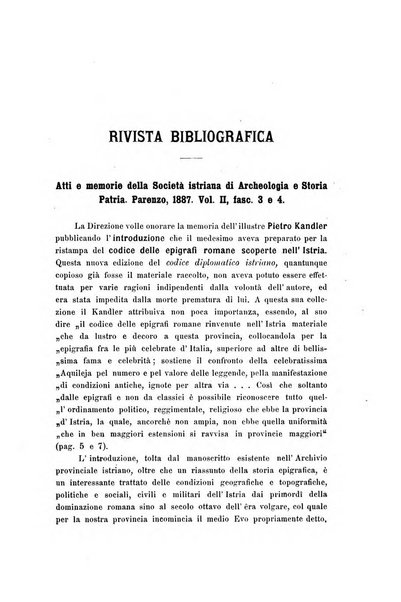 L'Archeografo triestino raccolta di opuscoli e notizie per Trieste e per l'Istria