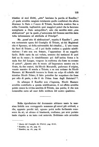 L'Archeografo triestino raccolta di opuscoli e notizie per Trieste e per l'Istria