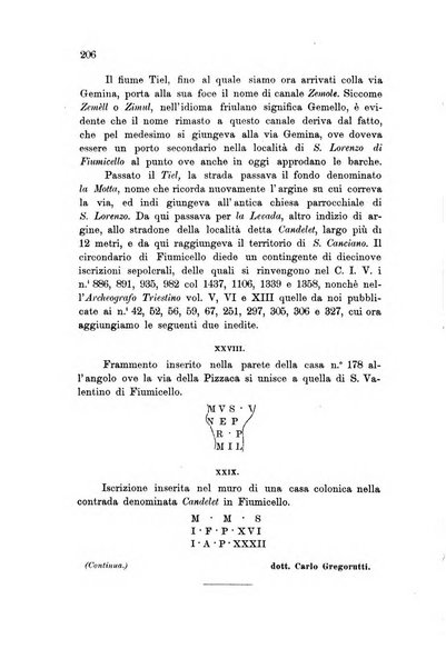 L'Archeografo triestino raccolta di opuscoli e notizie per Trieste e per l'Istria