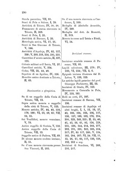 L'Archeografo triestino raccolta di opuscoli e notizie per Trieste e per l'Istria