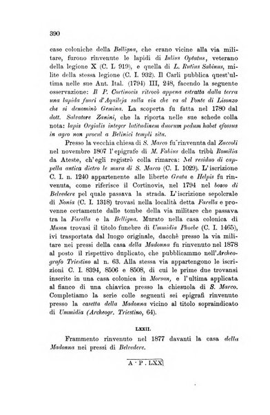 L'Archeografo triestino raccolta di opuscoli e notizie per Trieste e per l'Istria