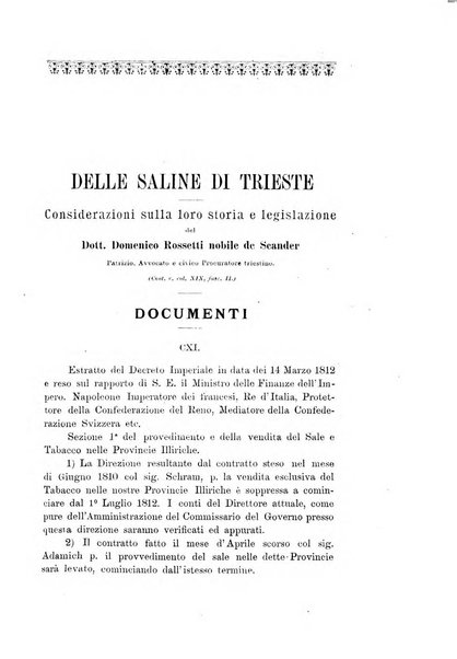 L'Archeografo triestino raccolta di opuscoli e notizie per Trieste e per l'Istria