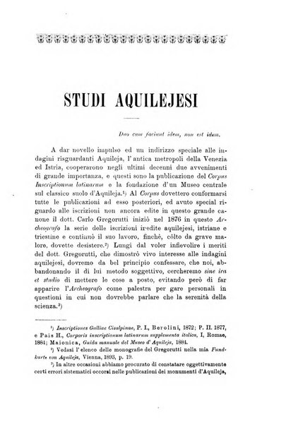 L'Archeografo triestino raccolta di opuscoli e notizie per Trieste e per l'Istria