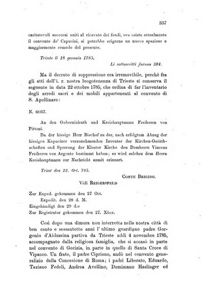 L'Archeografo triestino raccolta di opuscoli e notizie per Trieste e per l'Istria