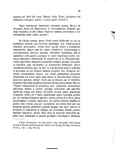 L'Archeografo triestino raccolta di opuscoli e notizie per Trieste e per l'Istria