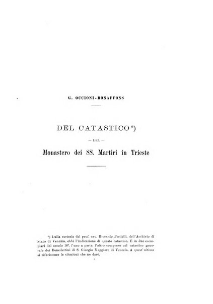 L'Archeografo triestino raccolta di opuscoli e notizie per Trieste e per l'Istria