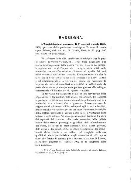 L'Archeografo triestino raccolta di opuscoli e notizie per Trieste e per l'Istria