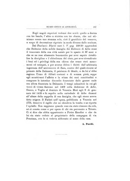 L'Archeografo triestino raccolta di opuscoli e notizie per Trieste e per l'Istria