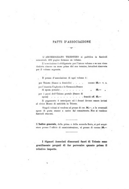 L'Archeografo triestino raccolta di opuscoli e notizie per Trieste e per l'Istria