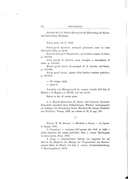 L'Archeografo triestino raccolta di opuscoli e notizie per Trieste e per l'Istria