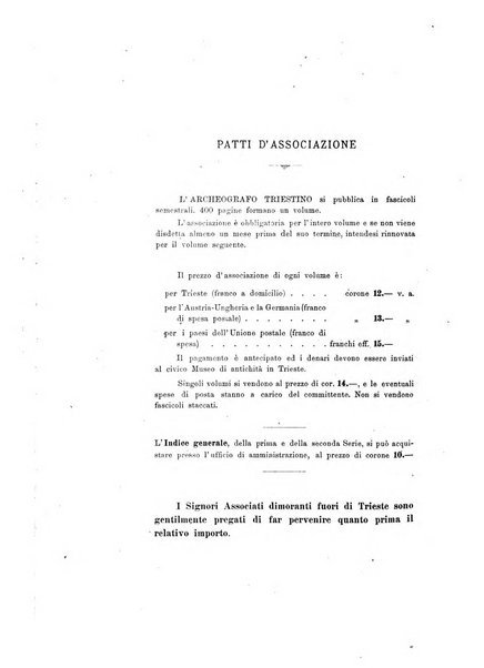 L'Archeografo triestino raccolta di opuscoli e notizie per Trieste e per l'Istria