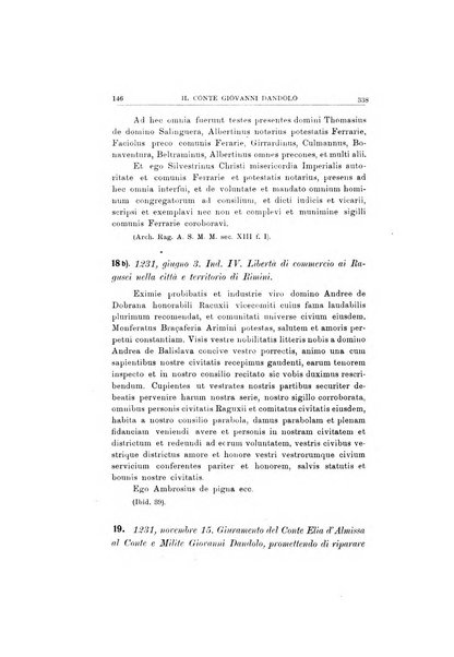 L'Archeografo triestino raccolta di opuscoli e notizie per Trieste e per l'Istria