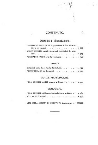 L'Archeografo triestino raccolta di opuscoli e notizie per Trieste e per l'Istria