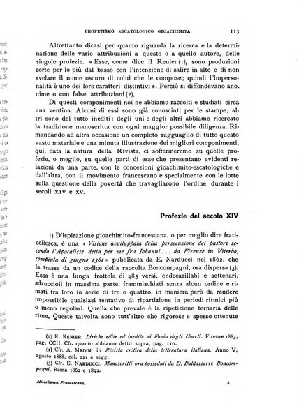 Miscellanea francescana rivista di scienze lettere ed arti