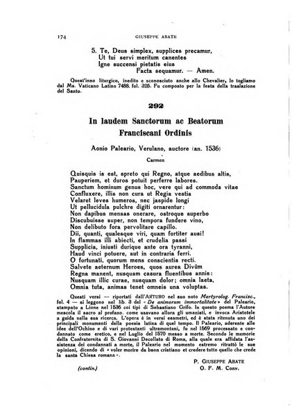 Miscellanea francescana rivista di scienze lettere ed arti