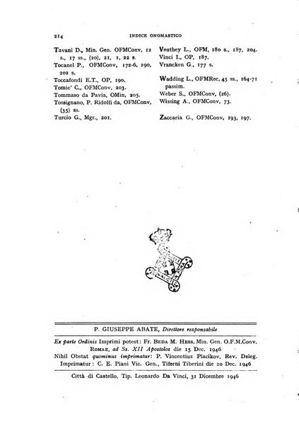 Miscellanea francescana rivista di scienze lettere ed arti