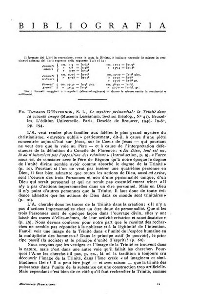 Miscellanea francescana rivista di scienze lettere ed arti