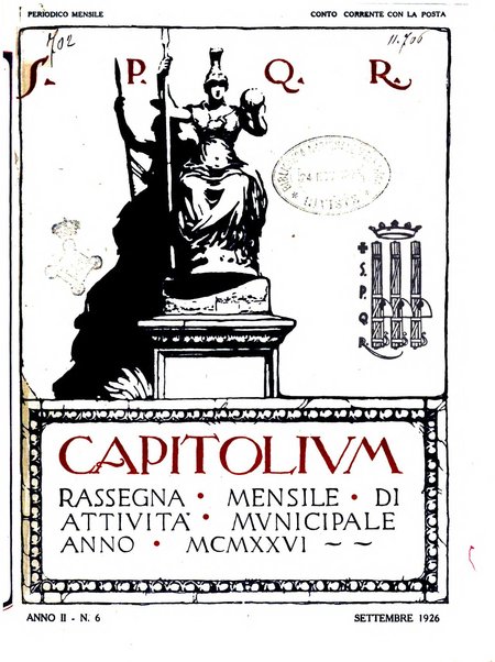 Capitolium rassegna di attività municipale