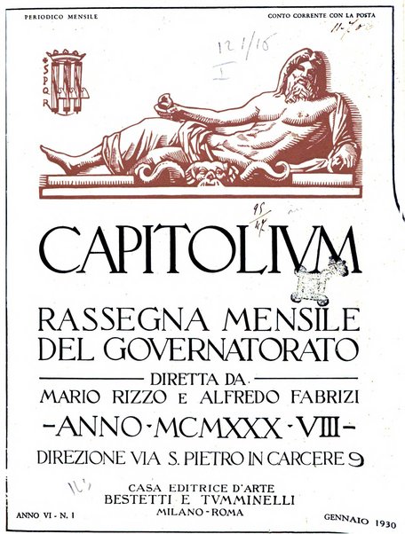 Capitolium rassegna di attività municipale