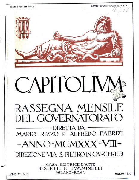 Capitolium rassegna di attività municipale