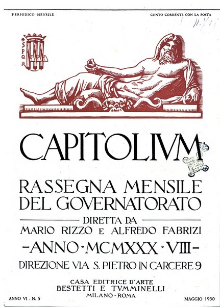 Capitolium rassegna di attività municipale