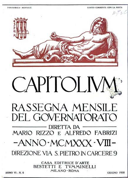 Capitolium rassegna di attività municipale