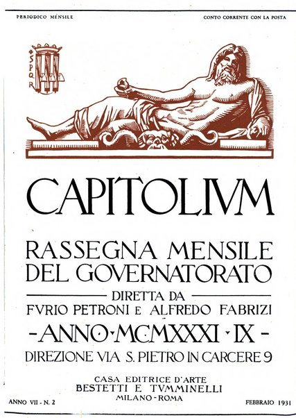 Capitolium rassegna di attività municipale