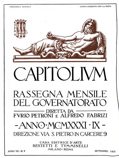 Capitolium rassegna di attività municipale