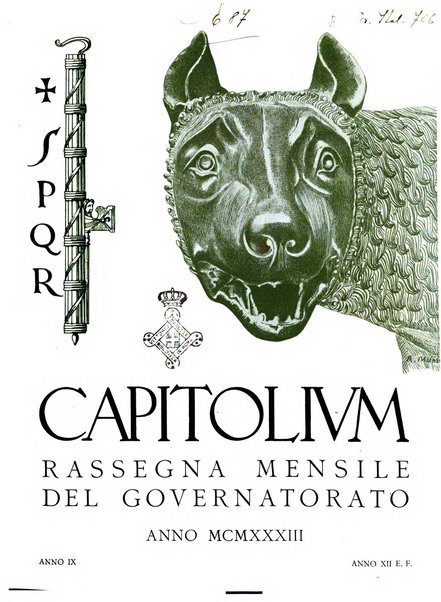 Capitolium rassegna di attività municipale