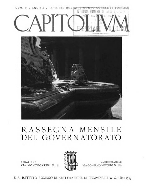 Capitolium rassegna di attività municipale