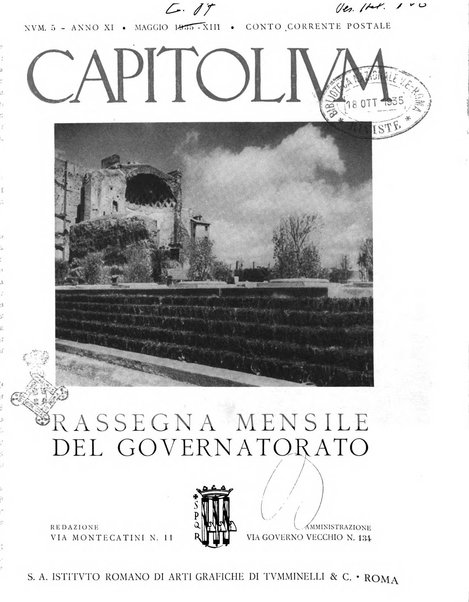 Capitolium rassegna di attività municipale