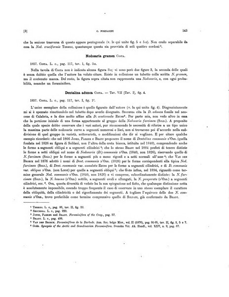 Palaeontographia Italica raccolta di monografie paleontologiche fondata da Mario Canavari nell'anno 1895