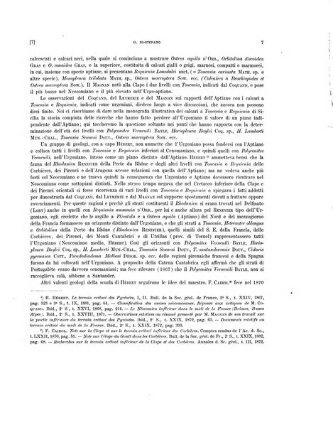 Palaeontographia Italica raccolta di monografie paleontologiche fondata da Mario Canavari nell'anno 1895