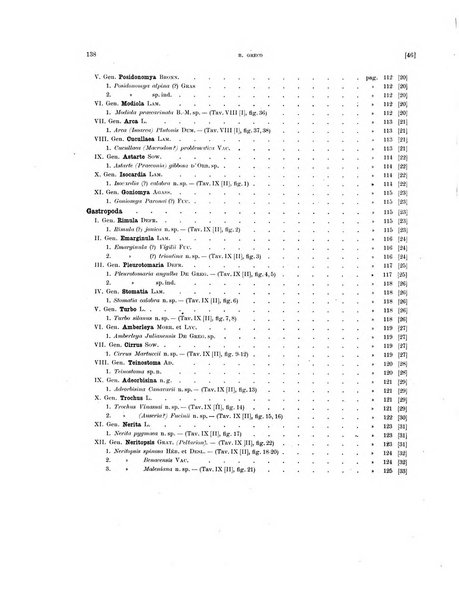 Palaeontographia Italica raccolta di monografie paleontologiche fondata da Mario Canavari nell'anno 1895