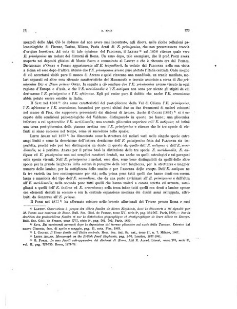 Palaeontographia Italica raccolta di monografie paleontologiche fondata da Mario Canavari nell'anno 1895