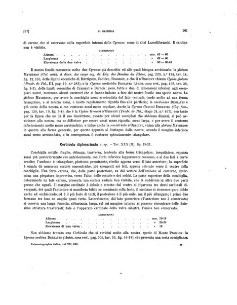 Palaeontographia Italica raccolta di monografie paleontologiche fondata da Mario Canavari nell'anno 1895