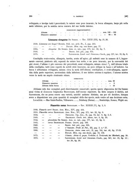 Palaeontographia Italica raccolta di monografie paleontologiche fondata da Mario Canavari nell'anno 1895