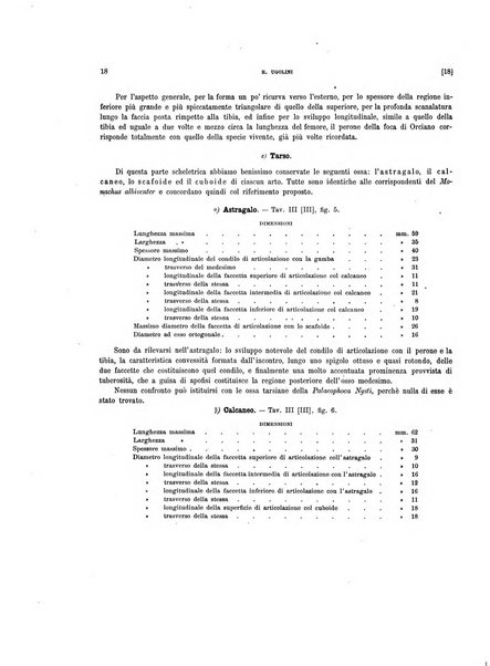 Palaeontographia Italica raccolta di monografie paleontologiche fondata da Mario Canavari nell'anno 1895