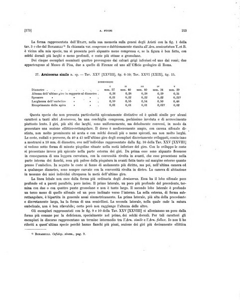 Palaeontographia Italica raccolta di monografie paleontologiche fondata da Mario Canavari nell'anno 1895