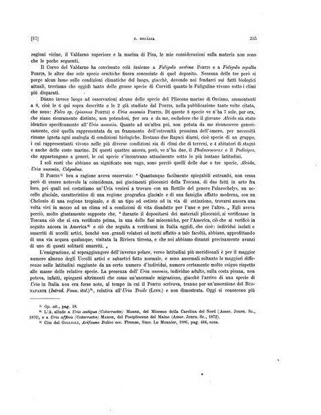 Palaeontographia Italica raccolta di monografie paleontologiche fondata da Mario Canavari nell'anno 1895