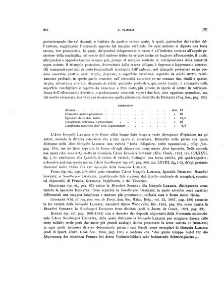 Palaeontographia Italica raccolta di monografie paleontologiche fondata da Mario Canavari nell'anno 1895