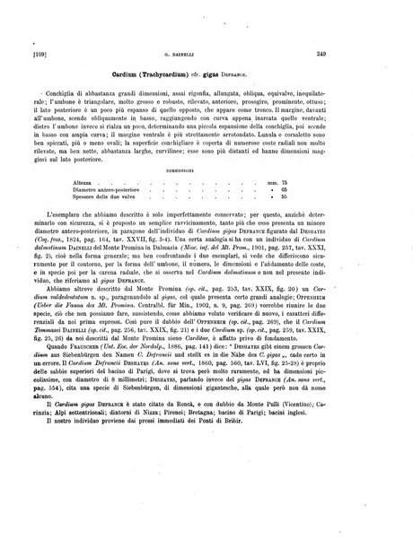 Palaeontographia Italica raccolta di monografie paleontologiche fondata da Mario Canavari nell'anno 1895