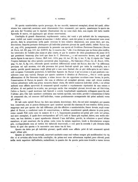 Palaeontographia Italica raccolta di monografie paleontologiche fondata da Mario Canavari nell'anno 1895