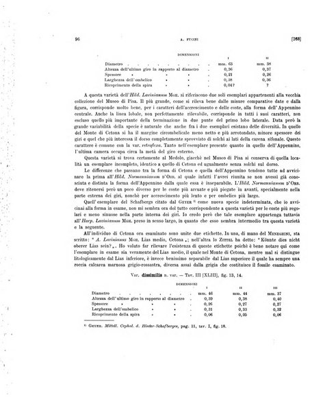 Palaeontographia Italica raccolta di monografie paleontologiche fondata da Mario Canavari nell'anno 1895